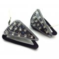 Hongk- Clear Euro Led Flush Mount Turn Signal Compatible With Suzuki Kawasaki Bike B01bw4osim