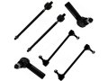 Front Tie Rod End And Sway Bar Link Kit 6 Piece Set For 2005-2010 Ford Mustang 