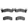 Front Disc Brake Pads For Mercury Grand Marquis 1990 1991 1992 1993 1994 Set Of 4 4000 Hybridynamic Series Mechanical Pad Wear 