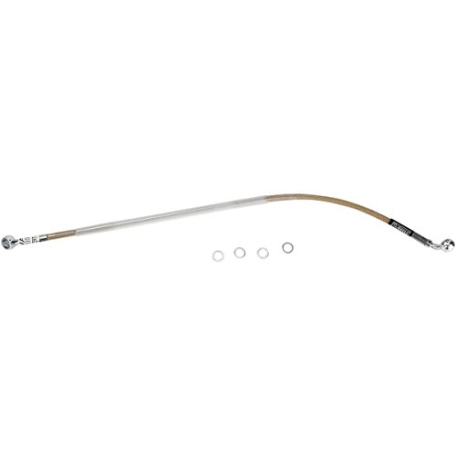 Cycleflex Brake Line Kit R08435 For Kaw Kx250f Suz Rm Z250 Z450 Rm125 And Rm250 Stainless Steel With Teflon Inner Liner