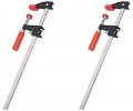 Bessey Gscc2 4 2 5-inch X 24-inch Economy Clutch Style Bar Clamp Pack Of 2 