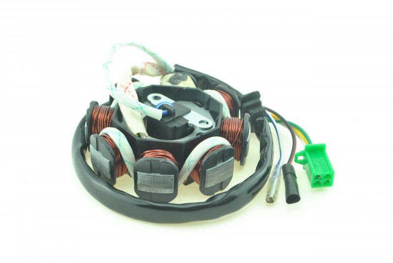 8 Poles Coils Ignition Stator Magneto For Gy6 125cc 150cc Moped Scooter Atv Part Number El-0056