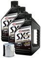 Maximahiflofiltro Sxsseock003 Sxs Full Synthetic Side X Engine Oil Change Kit For Yamaha Rhino 450 660 3 L 