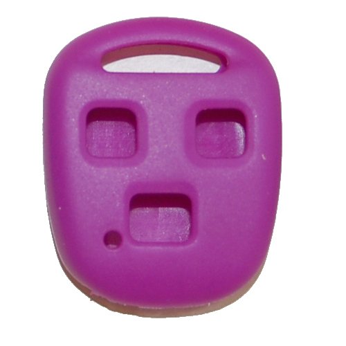 Lexus Lx470 1998-2007 Rx350 2007-2009 Silicone Rubber Remote Cover Purple