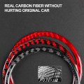 Jupizeus Carbon Fiber Car Dashboard Speedometer Frame Sticker For Benz Smart Fortwo 2008 2009 2010 2011 2012 2013 2014 2015