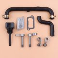 Luxuypon Valve Lifter Rocker Arm Fuel Hose Oil Cap Set Fit For H-d Gx25 Gx25n Gx25nt Fg110 Hht25s 4-stroke Small Engine Brush