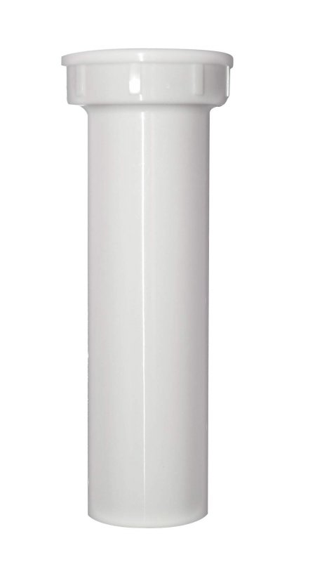 Plumb Pak Pp15-6w Sink Strainer Tailpiece With 1-1 2 In Dia X 6 L Threaded Plastic