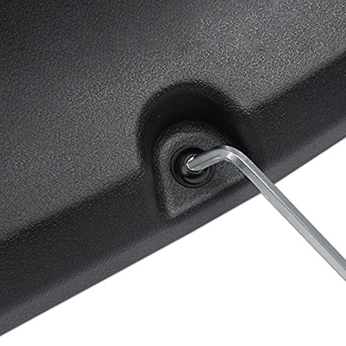 Fender Flares Screw Bolt Hardware Kit Set For Universal Car Models Black Iron Hex Round Head Fasteners Zinc Galvanized Finish