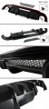 Fits For 2014-2017 Infiniti Q50 Jdm Lh Style Rear Bumper Add-on Diffuser W Open Vent Design