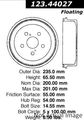 Centric Parts 123 44027 Brake Drum 