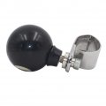 Sakali Black Billiards Doubles 8 Ball Steering Wheel Spinner Knob Universal Fit For Most Car Vehicle