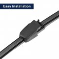 X Autohaux 13inch Rear Windshield Wiper Blade Arm Set For Skoda Fabia 2007 2008 2009 2010 2011 2012 2013