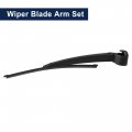 X Autohaux 13inch Rear Windshield Wiper Blade Arm Set For Skoda Fabia 2007 2008 2009 2010 2011 2012 2013