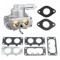 Carburetor Carb Kit Engine For 400000 440000 Series Metal Silver Tone 