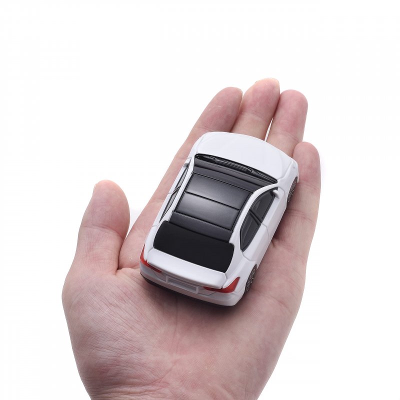 Car Shaped Key Fob Cover For 2019 2024 Toyota Camry Corolla Rav4 Highlander Avalon C Hr Gt86 Prius Smart Remote Shell White Abs