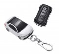 Car Shaped Key Fob Cover For 2019 2024 Toyota Camry Corolla Rav4 Highlander Avalon C Hr Gt86 Prius Smart Remote Shell White Abs
