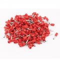 E1508 Red Crimp Connector Insulated Terminal For 16 Awg Wire With 300 Piece 
