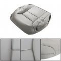 Wflnhb Artificial Leather Front Driver And Passenger Side Bottom Top Lean Back Seat Cover Grey Replacement For 1995-1999 Chevy