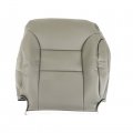 Wflnhb Artificial Leather Front Driver And Passenger Side Bottom Top Lean Back Seat Cover Grey Replacement For 1995-1999 Chevy