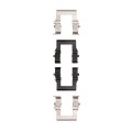 Disc Brake Hardware Set For Eagle Talon 1993 1994 1995 1996 1997 1998 Front Axle Alx-pau-df-340-72004-cla2 Black Standard Style 