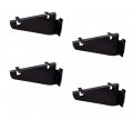 Mytee Products Pack Of 4 E Track Shelf Brackets Enclosed Trailer Fixed Shelving E-track Accessories For Cargo Truck Warehouse 