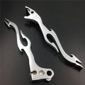 Motorcycle Chrome Brake Clutch Flame Hand Lever For Honda Shadow 600 750 1100 Magna B00y44ijjm 