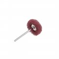 Uxcell Mini Abrasive Wheel Nylon Buffing Polishing Wheels 25mm X 7mm With 2 35mm Arbor For Rotary Tool Red 10 Pcs