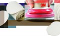 3m Nx Psa Paper Disc Roll 5 In X Nh P600 C-weight 100 Discs Per