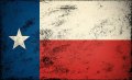 Large Vintage Texas Flag Sticker Tx Texan Distressed Old Big