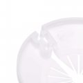 Uxcell Pipe Cover Decoration 15mm-40mm Pp Plastic Escutcheon Water Drain Line White 12pcs