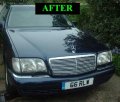312 Motoring Compatible With Mercedes-benz W140 Chrome Grille Grill Kit S 500 600 280 S-class 1993 1994 1995 1996 1997 1998