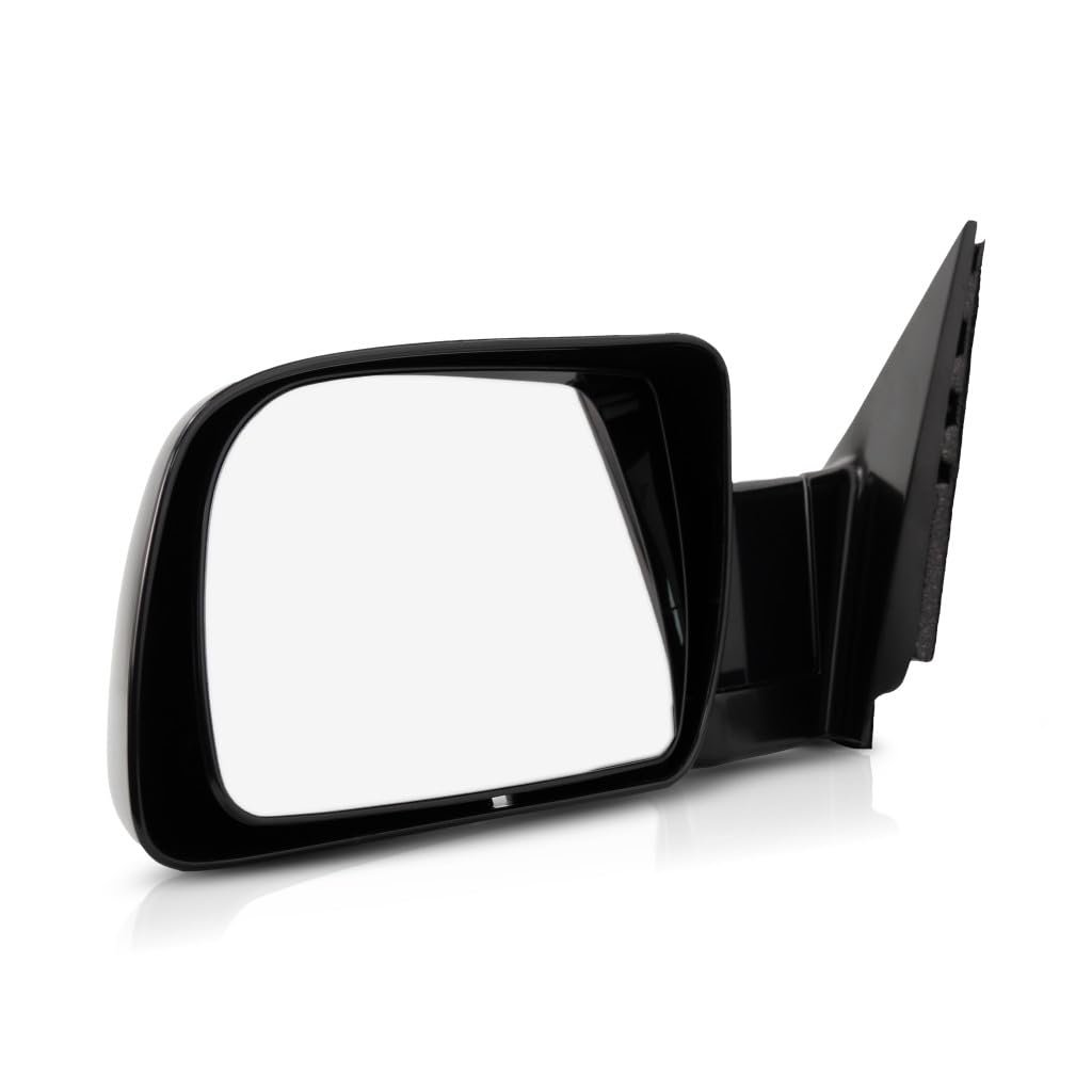 Driver Side Door Mirror For Chevy C1500 K1500 1990 To 1998 Power Adjustment Non Heated Foldaway Black Housing Replaces