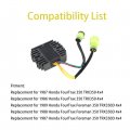 Wflnhb Regulator Rectifier Replacement For 1987-1989 Honda Fourtrax Foreman 350 1986-1987