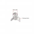 Uxcell Spring Band Type Clamp 6mm Inner Dia Fit 6 5-7 2mm Od Hose Fuel Line Silicone Tube Clips Silver Manganese Steel 100pcs