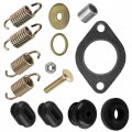 Caltric Exhaust Muffler Silencer Kit Compatible With Polaris Ranger 500 Efi 4x4 2010