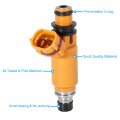 X Autohaux 195500-3480 Automobile 2 Pin Fuel Injector Replacement Part For Suzuki Orange