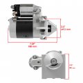 Caltric Starter Compatible With John Deere Mower Gx95 Gx-95 Rx95 Srx Sx95