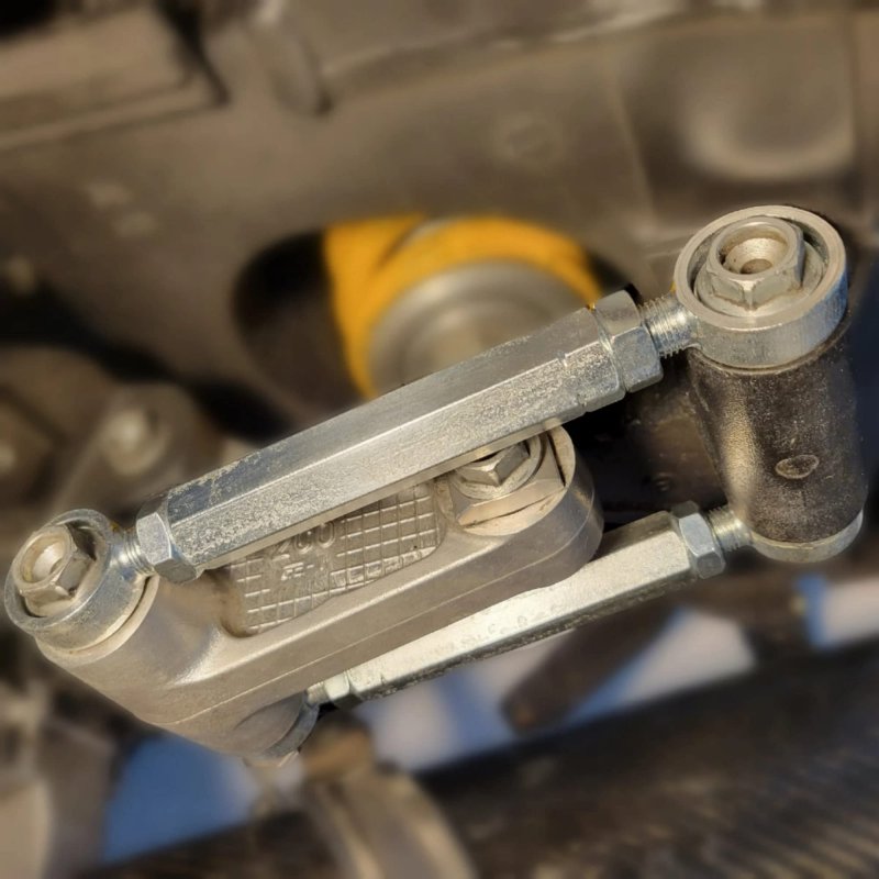 Zx-12 2000-2005 Adjustable Lowering Links Kit Lowers 2 To 6 In Heavy Duty Steel Construction Direct Bolt On Rear Suspension