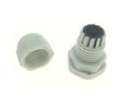 Waterproof Connector Gland White Pg7 M12a 1 5 24 Pcs 