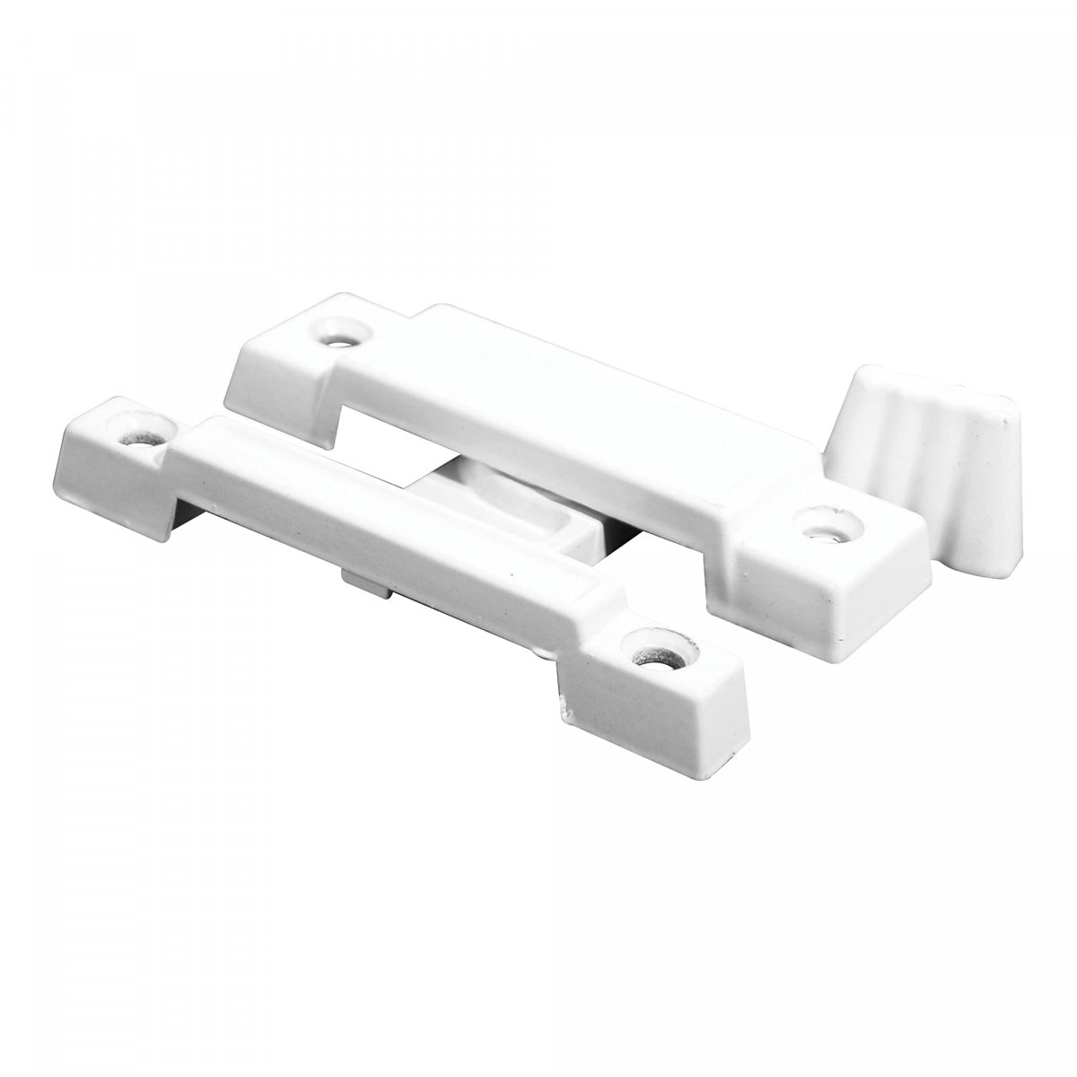 Mp2533 Window Sash Lock Cam Action Universal White Diecast 25 In Hole Spacing 2 Pack