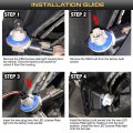Vipmotoz License Plate Tag Light Lamp Assembly Housing W Socket Replacement For 2002-2018 Compatible With Dodge Ram 1500 2500