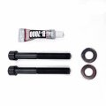Httmt- Black Spike Frame Sliders Crash Protector Compatiable With Yzf R1 2004-2006 P N Mt290-001-bk