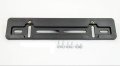 Front License Plate Bracket For Cadillac All Models 2 Pack Flat Bumper Mounting Kit With Screws And Bolts 5 In X 12 Black Abs