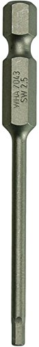 Wiha 2 5 X 70mm Hex Power Bit 74352