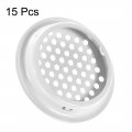 Uxcell Round Air Vents Fit 2 09 Dia Hole Flat Circle Mesh Airflow Louver For Kitchen Cabinet Shoebox Wardrobe Stainless Steel