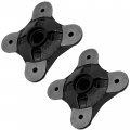 Caltric 2x Rear Wheel Hub Compatible With Polaris Sportsman Forest 850 2011 2012 2013 2014
