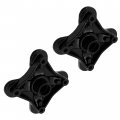 Caltric 2x Rear Wheel Hub Compatible With Polaris Sportsman Forest 850 2011 2012 2013 2014