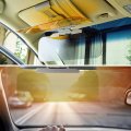 2 In 1 Anti Glare Visor Hd Car Sun For Day Night Driving Blocker Adjustable Sunshade And Vision Extender