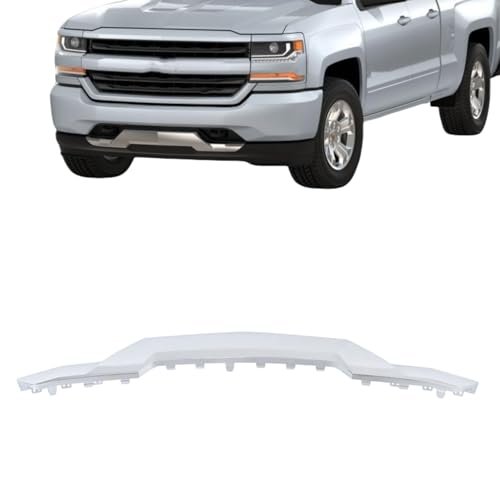 Chrome Front Bumper Lower Skid Plate For Silverado 1500 2016 2017 2018 And Ld 2019 Replacement Gm1044128 23243083