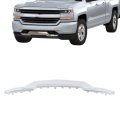 Chrome Front Bumper Skid Plate Replacement For Silverado 1500 2016-2018 Gm1044128 23243083 